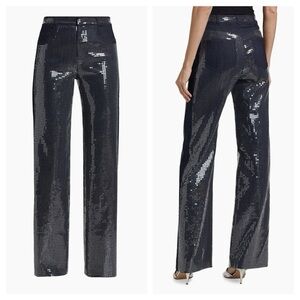 Cinq à Sept

Kayle Sequined Denim Straight Pants